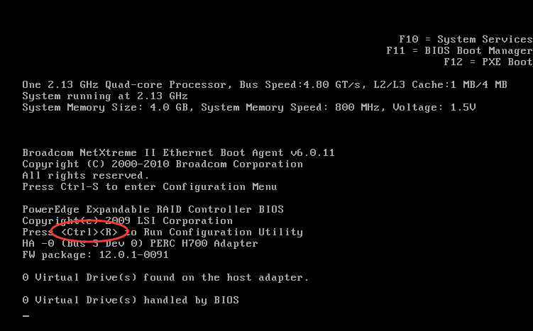 戴尔6I H700 H310 H710 阵列卡配置