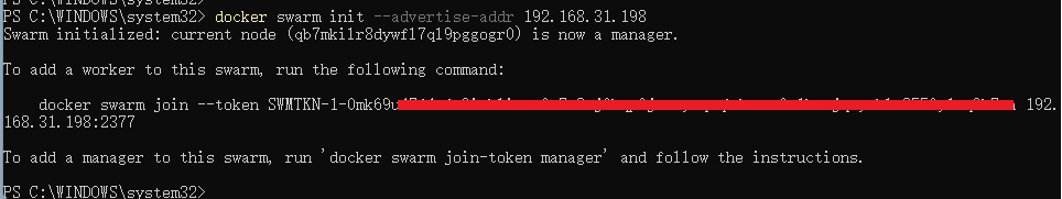 docker swarm