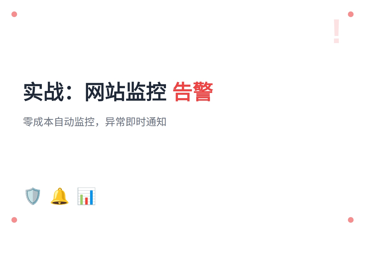 #21 实战：网站监控告警